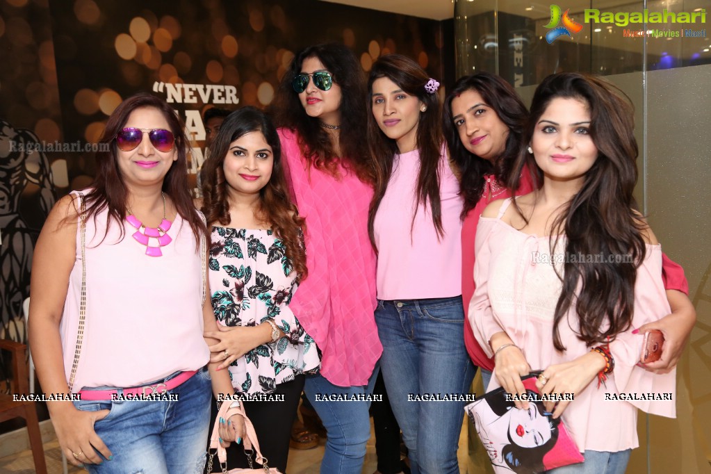 Pink Ribbon - Breast Cancer Awareness Day Event by Phankar Innovative Minds at Golds Gym