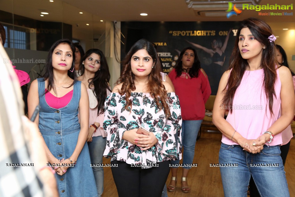 Pink Ribbon - Breast Cancer Awareness Day Event by Phankar Innovative Minds at Golds Gym