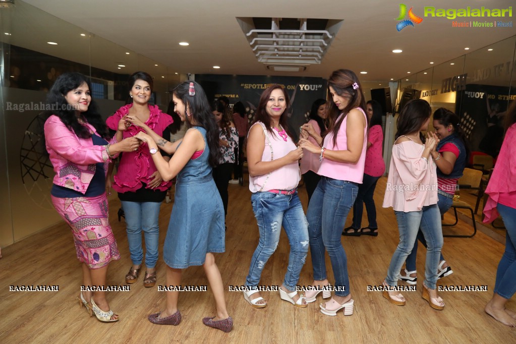 Pink Ribbon - Breast Cancer Awareness Day Event by Phankar Innovative Minds at Golds Gym