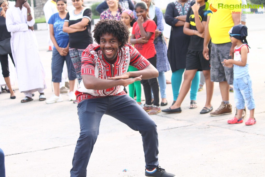 Afro Festival at Physical Literacy Days Week 36 at Gachibowli Indoor Stadium