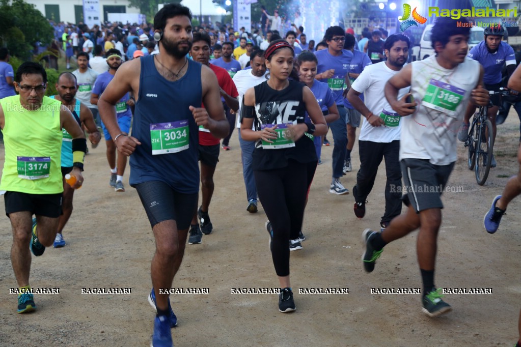 Purple Run 2016 - Alzheimer's Awareness Run, Gachibowli, Hyderabad