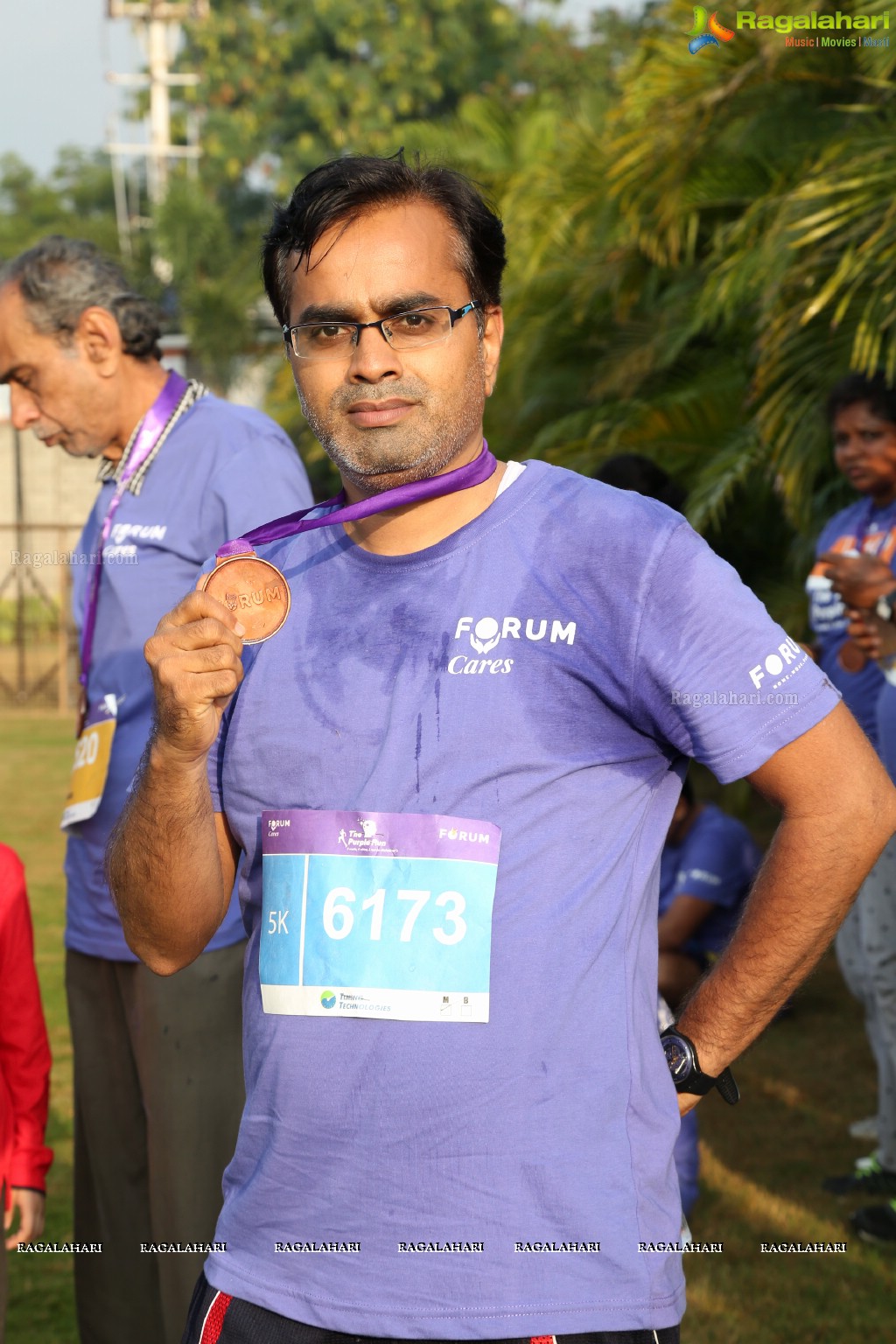 Purple Run 2016 - Alzheimer's Awareness Run, Gachibowli, Hyderabad