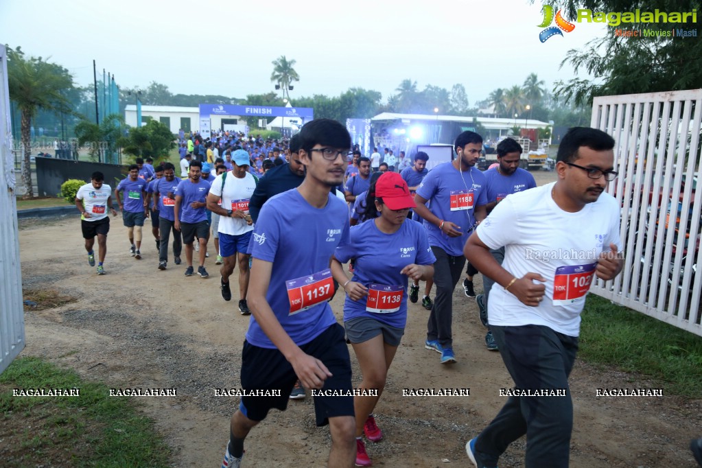 Purple Run 2016 - Alzheimer's Awareness Run, Gachibowli, Hyderabad