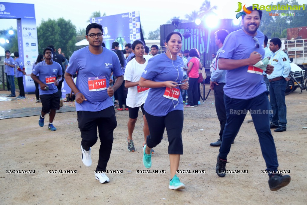 Purple Run 2016 - Alzheimer's Awareness Run, Gachibowli, Hyderabad