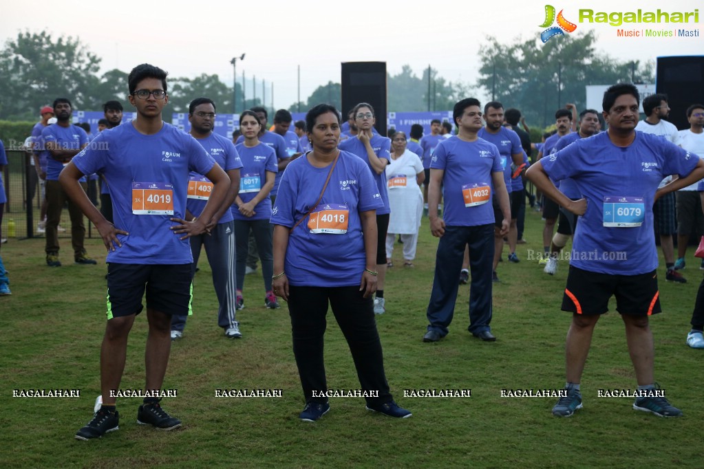 Purple Run 2016 - Alzheimer's Awareness Run, Gachibowli, Hyderabad