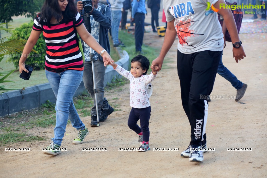 Purple Run 2016 - Alzheimer's Awareness Run, Gachibowli, Hyderabad