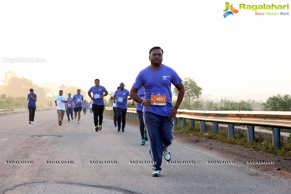 Purple Run 2016 - Alzheimer's Awareness Run, Gachibowli, Hyderabad