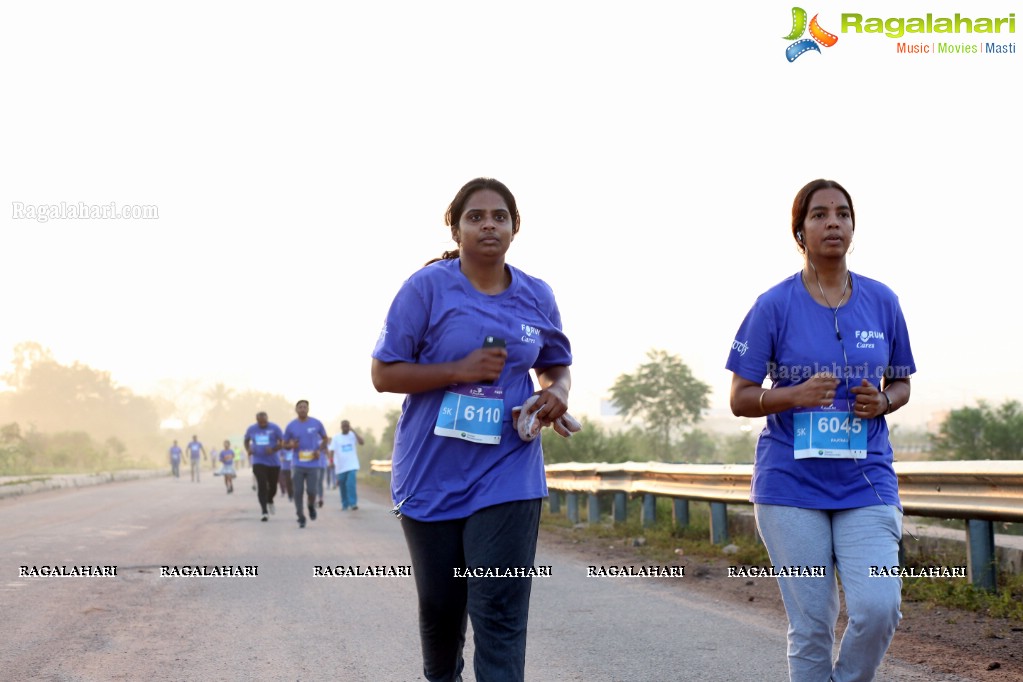 Purple Run 2016 - Alzheimer's Awareness Run, Gachibowli, Hyderabad