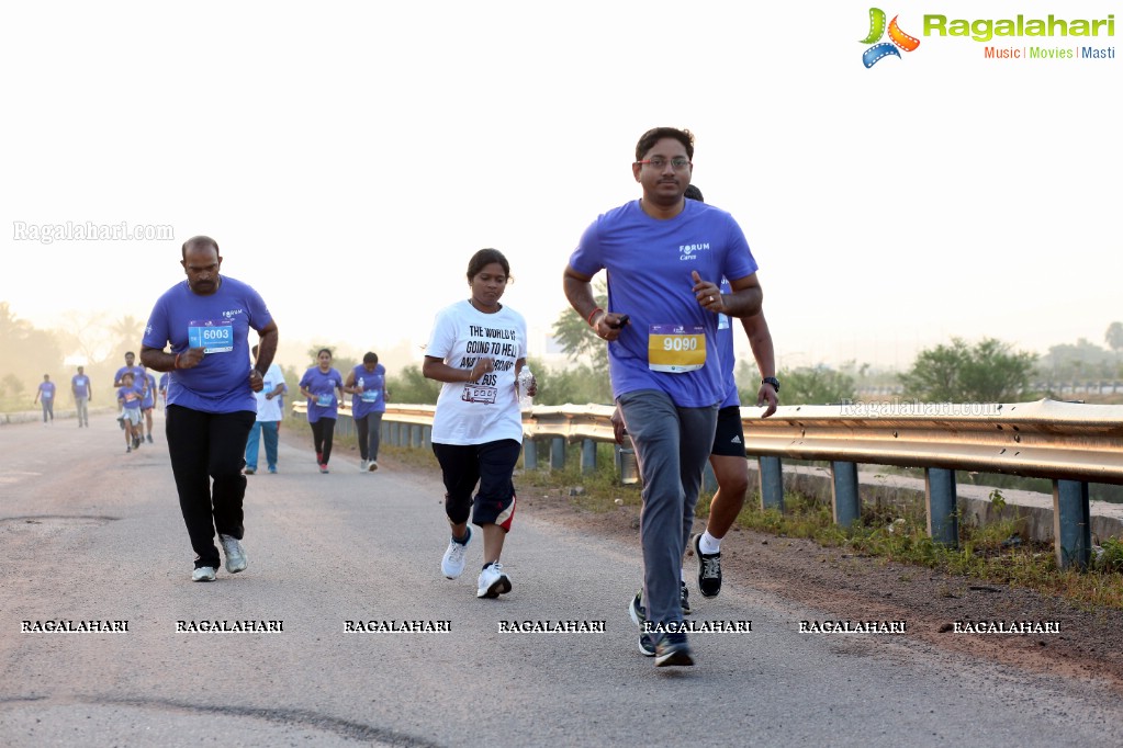 Purple Run 2016 - Alzheimer's Awareness Run, Gachibowli, Hyderabad