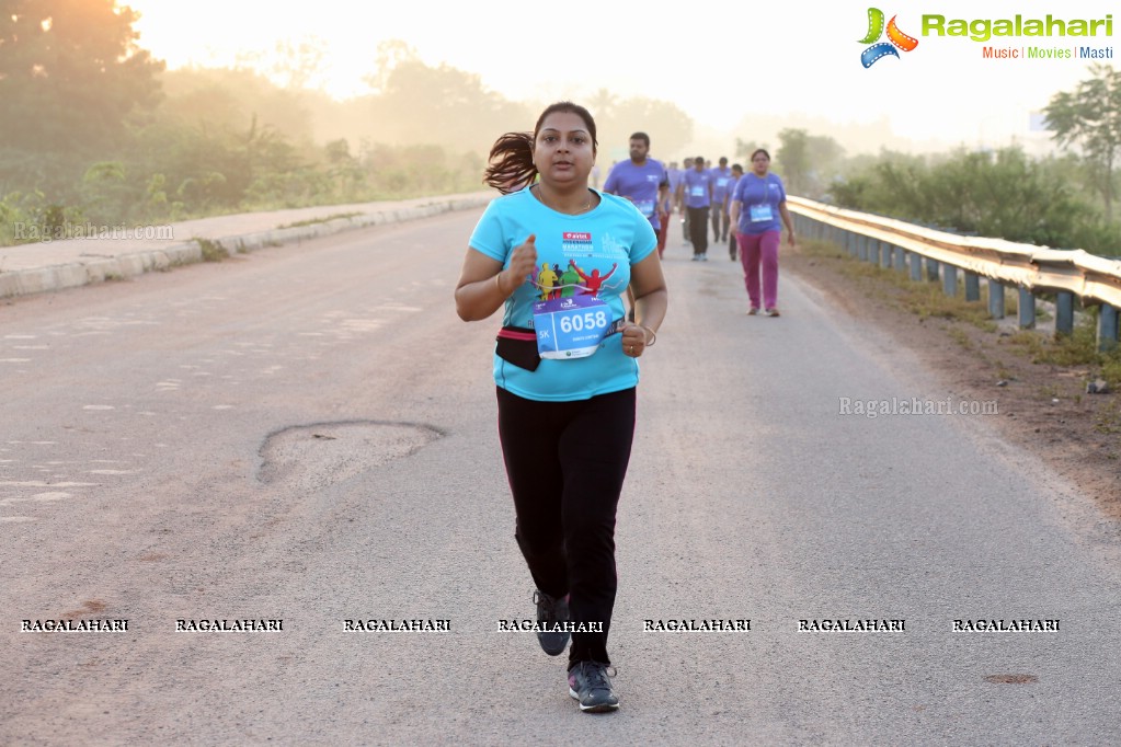 Purple Run 2016 - Alzheimer's Awareness Run, Gachibowli, Hyderabad