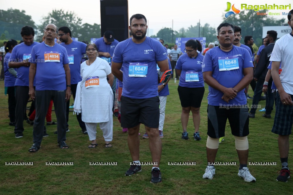 Purple Run 2016 - Alzheimer's Awareness Run, Gachibowli, Hyderabad