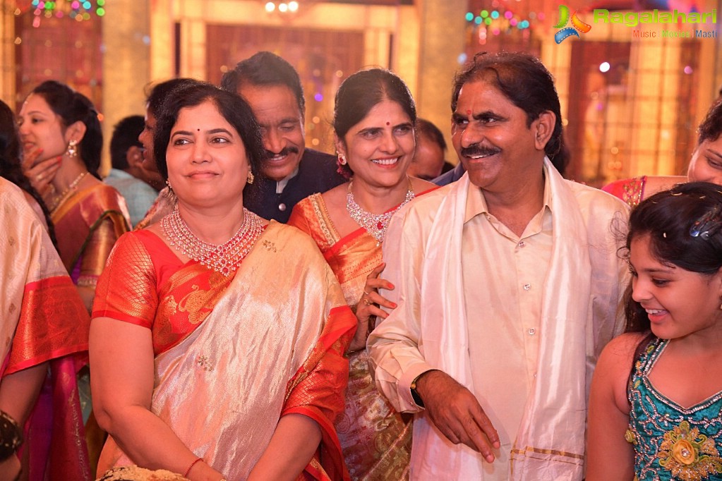 NTV Chairman Narendra Choudhary's Daughter Rachana Choudhary-Vishnu Teja Wedding, Hyderabad