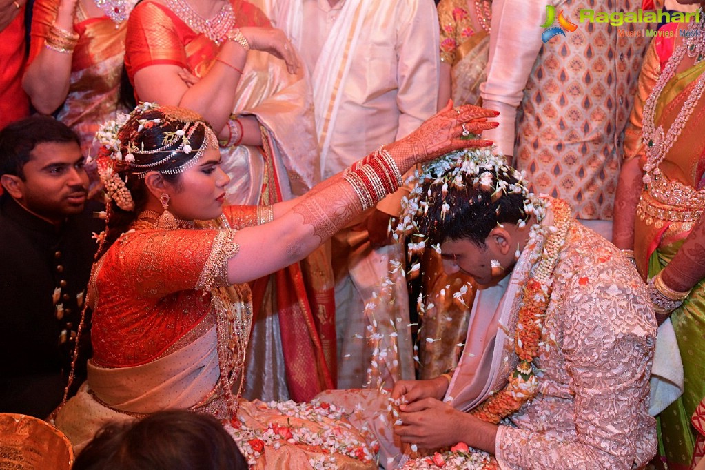 NTV Chairman Narendra Choudhary's Daughter Rachana Choudhary-Vishnu Teja Wedding, Hyderabad