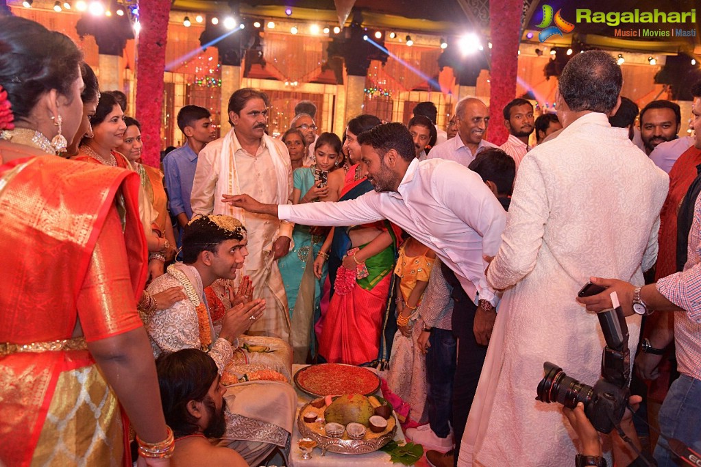 NTV Chairman Narendra Choudhary's Daughter Rachana Choudhary-Vishnu Teja Wedding, Hyderabad