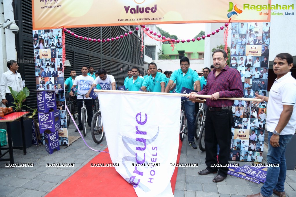 Rally For Rivers Ride by Mercure Hyderabad KCP and Isha Foundation