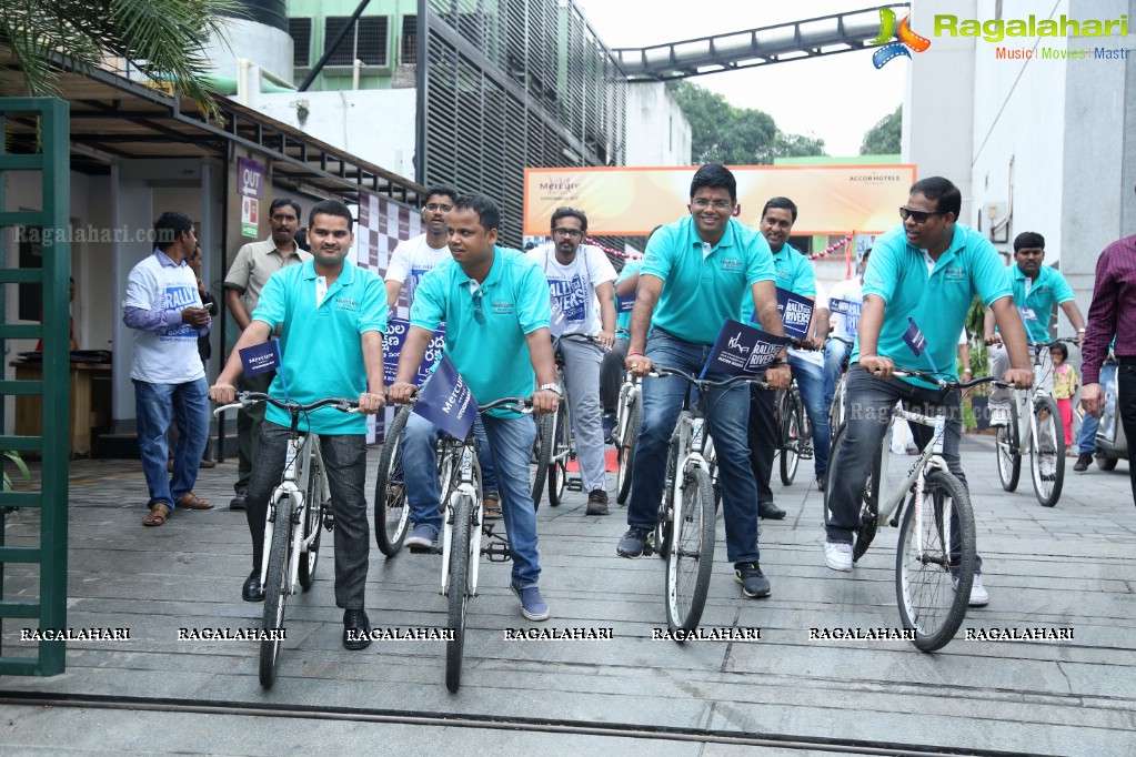 Rally For Rivers Ride by Mercure Hyderabad KCP and Isha Foundation