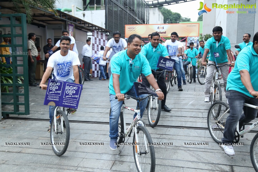 Rally For Rivers Ride by Mercure Hyderabad KCP and Isha Foundation