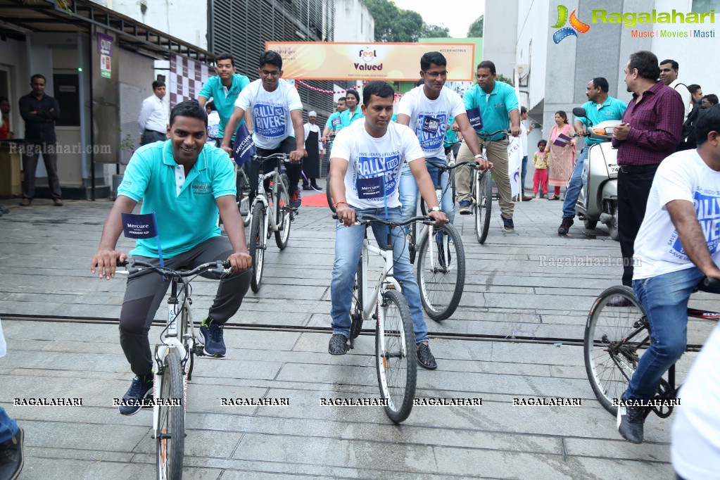 Rally For Rivers Ride by Mercure Hyderabad KCP and Isha Foundation