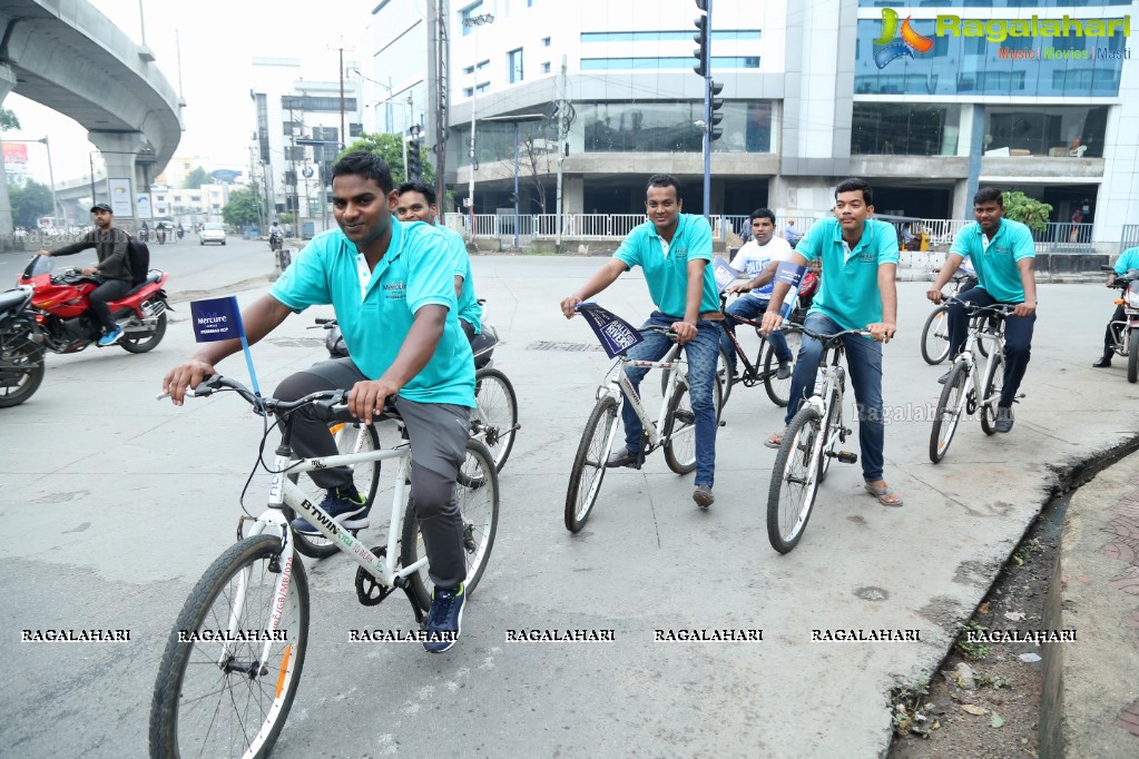 Rally For Rivers Ride by Mercure Hyderabad KCP and Isha Foundation