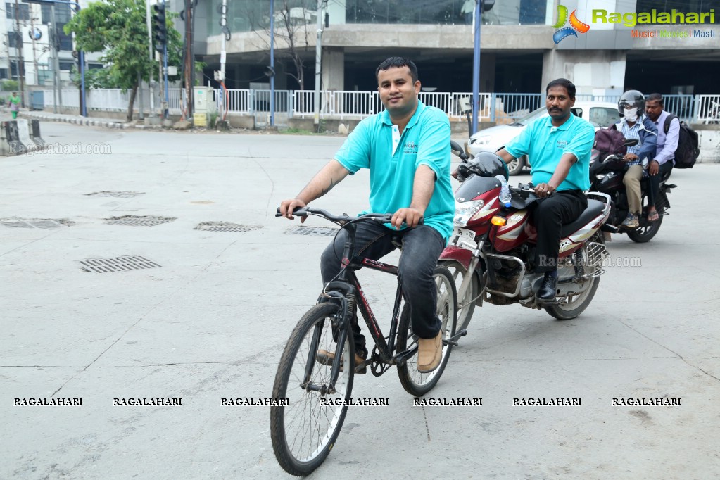 Rally For Rivers Ride by Mercure Hyderabad KCP and Isha Foundation