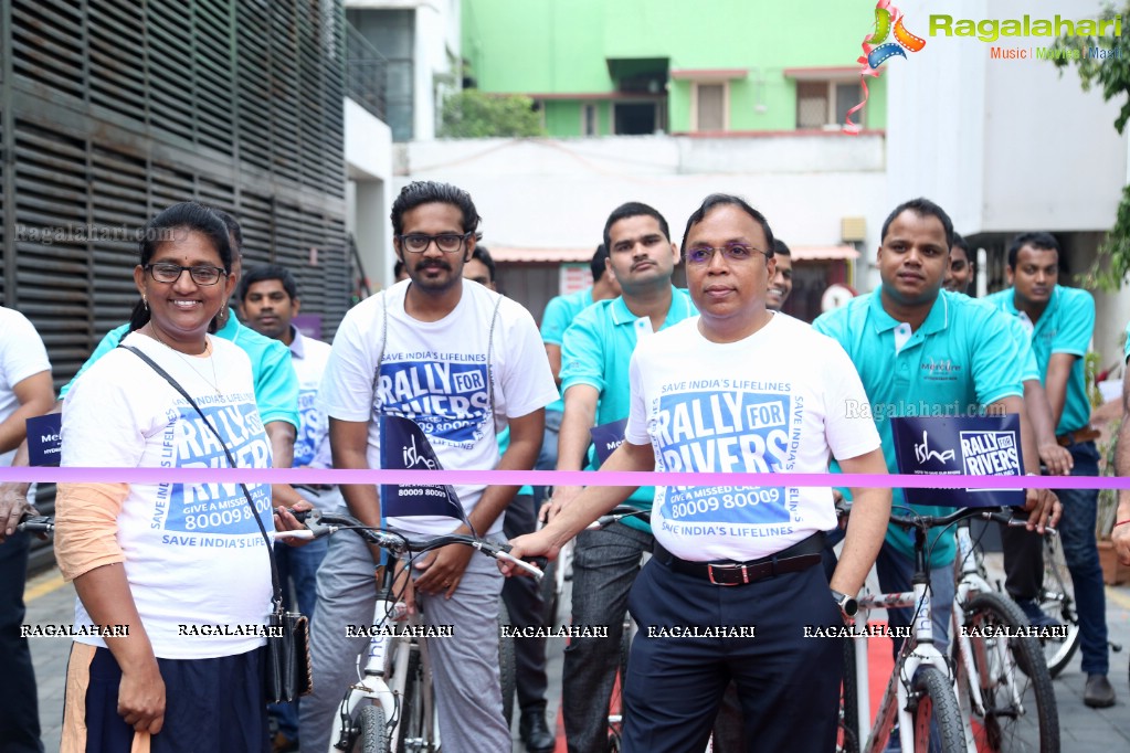 Rally For Rivers Ride by Mercure Hyderabad KCP and Isha Foundation