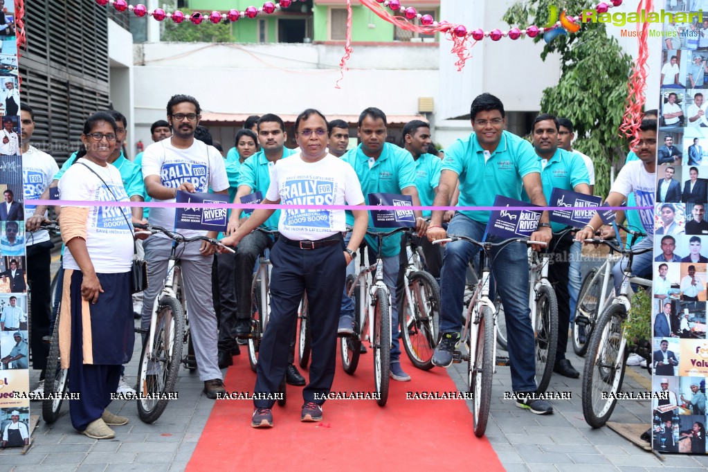 Rally For Rivers Ride by Mercure Hyderabad KCP and Isha Foundation