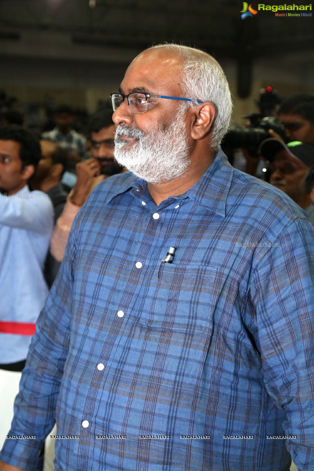 Rally For Rivers Event - MM Keeravani In Conversation with Sadhguru at Gachibowli Indoor Stadium