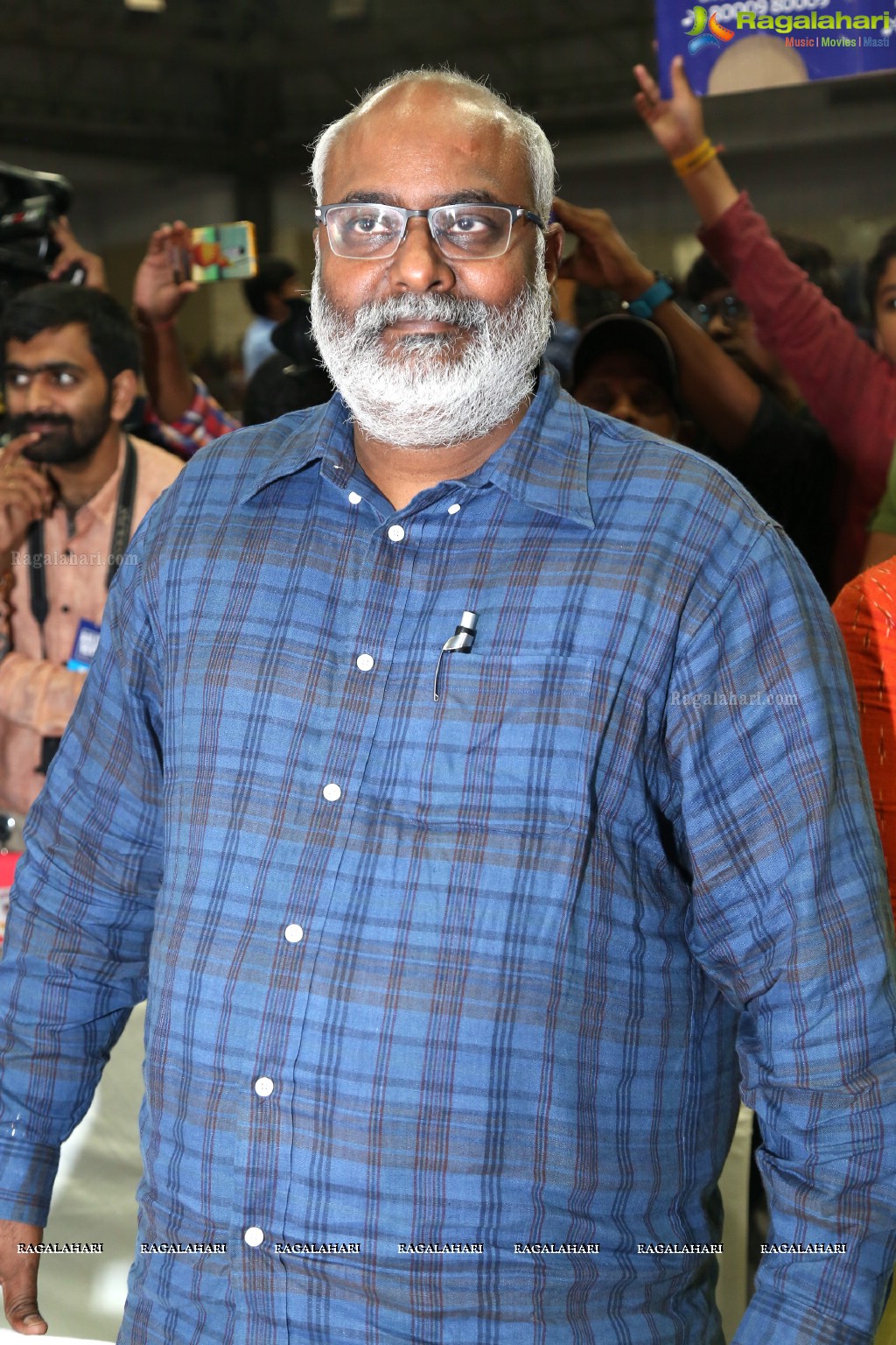 Rally For Rivers Event - MM Keeravani In Conversation with Sadhguru at Gachibowli Indoor Stadium