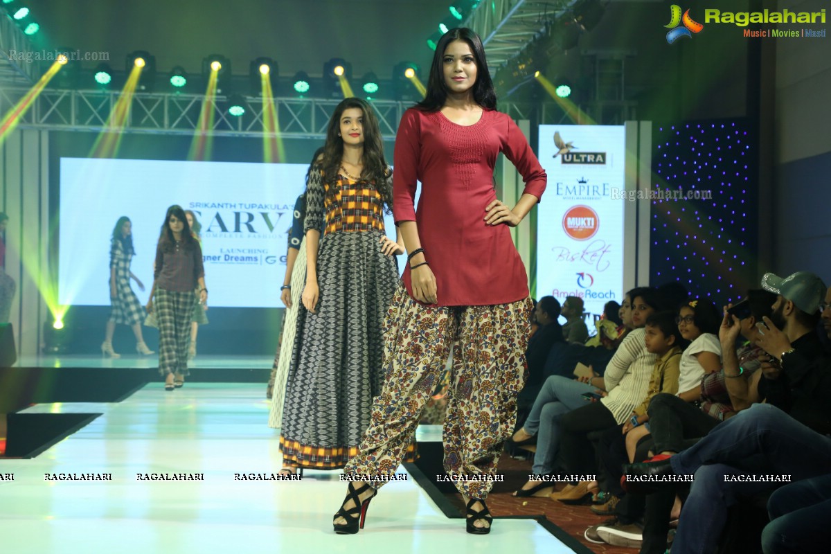 Sarva - The Complete Fashion Show at Sheraton Hotel, Hyderabad