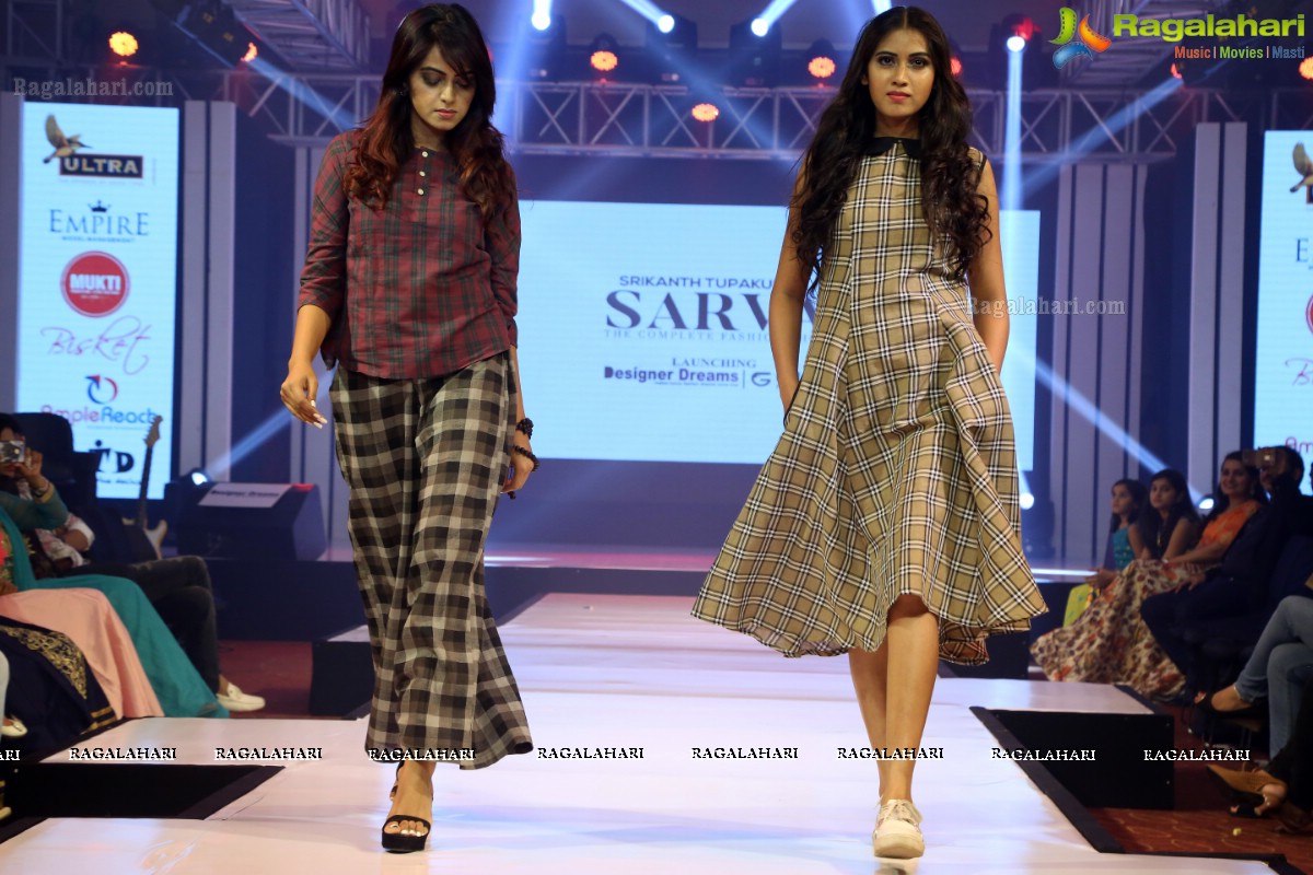 Sarva - The Complete Fashion Show at Sheraton Hotel, Hyderabad