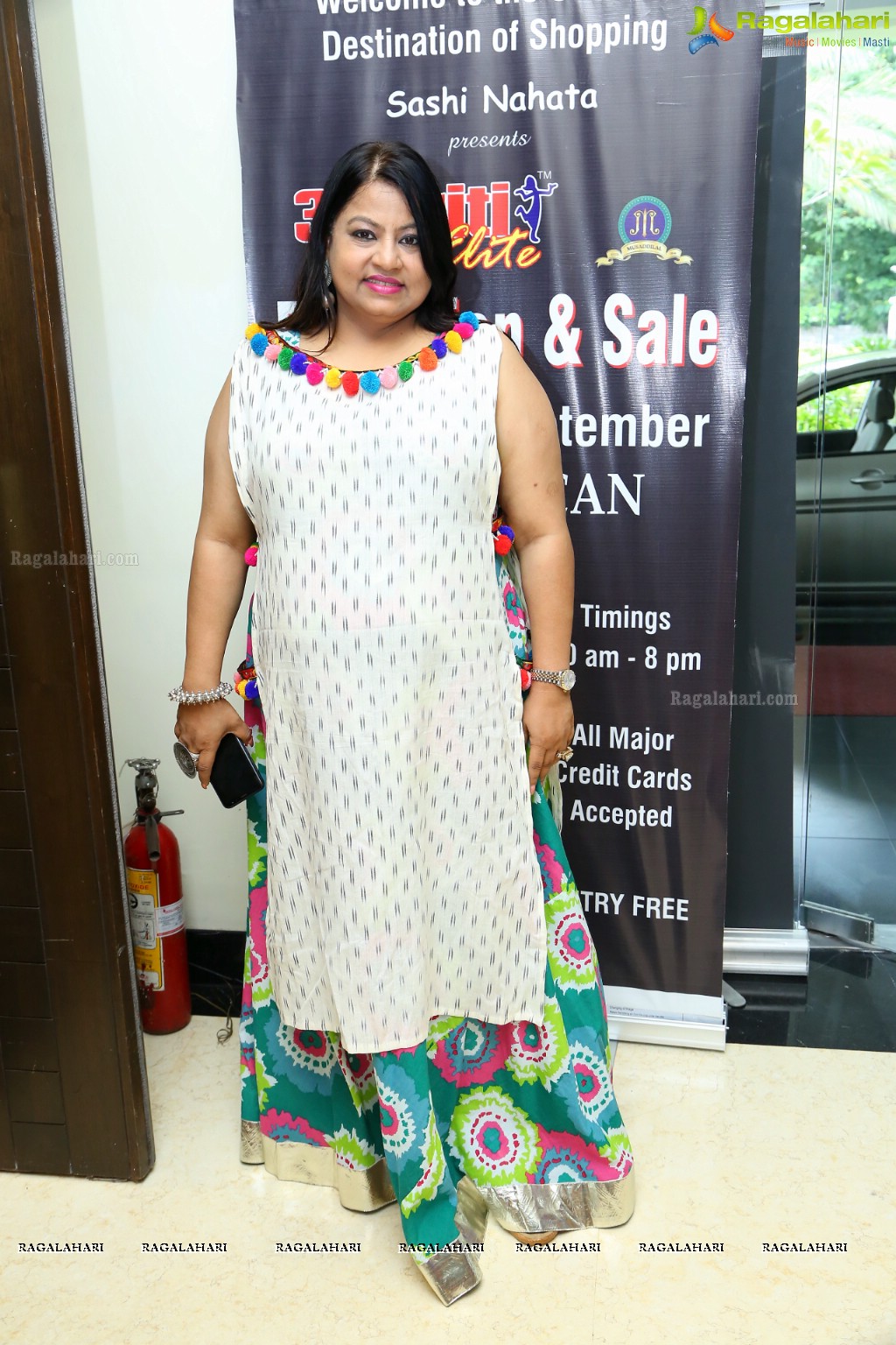 Satvi Lingala inaugurates Akritti Elite Exhibition & Sale (September 2017) at Taj Deccan, Hyderabad