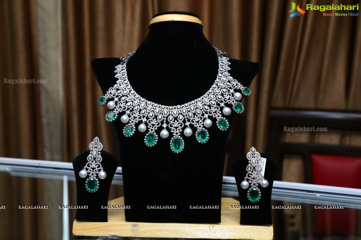 Diamond and Uncut Polki Jewellery Showcase by Shalini Modani at Jubilee Hills International Centre