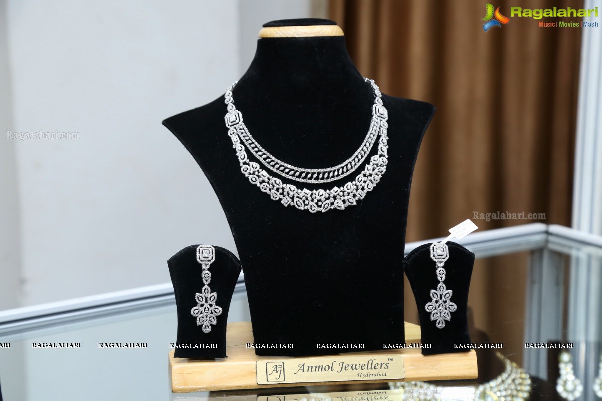 Diamond and Uncut Polki Jewellery Showcase by Shalini Modani at Jubilee Hills International Centre