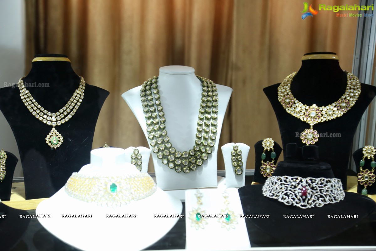 Diamond and Uncut Polki Jewellery Showcase by Shalini Modani at Jubilee Hills International Centre