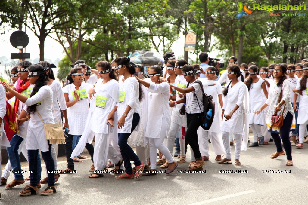 Sight-A-Thon 2017 2K Blindfold Walk For Eye Donation