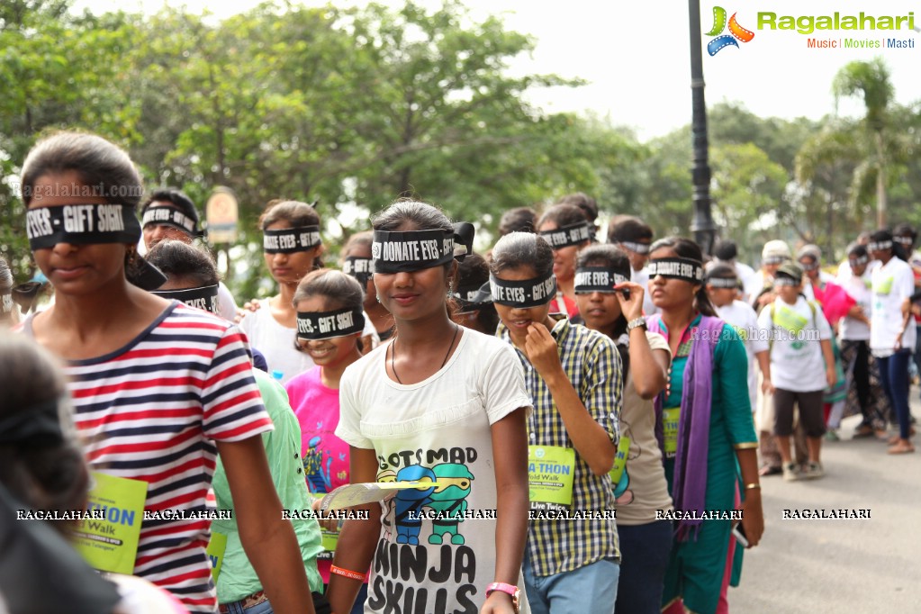 Sight-A-Thon 2017 2K Blindfold Walk For Eye Donation