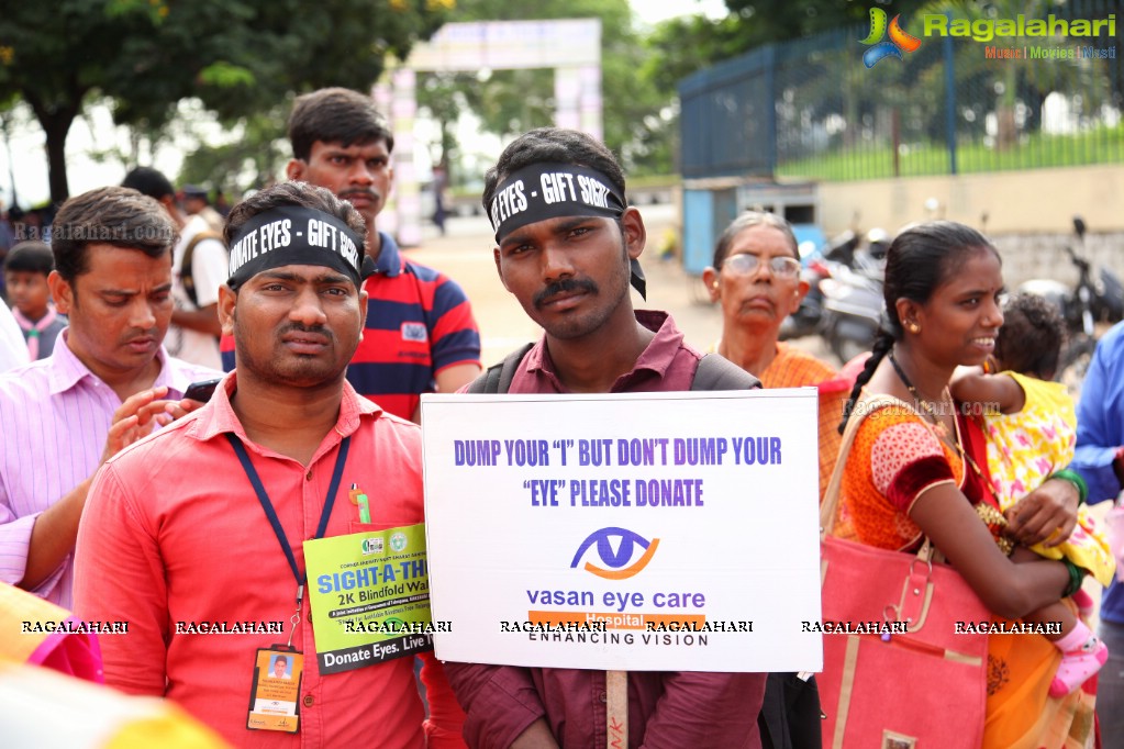 Sight-A-Thon 2017 2K Blindfold Walk For Eye Donation