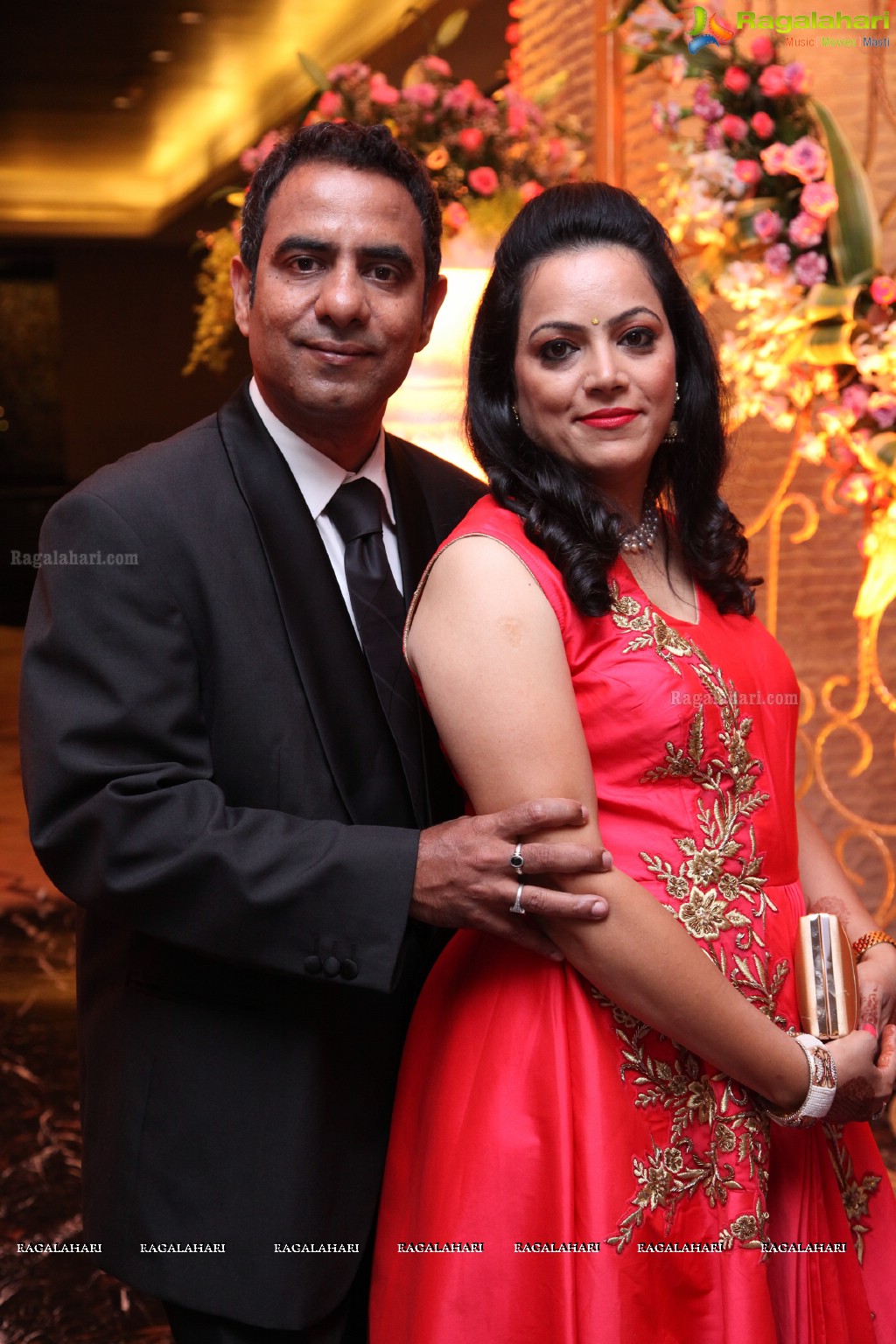 Silver Wedding Anniversary of Sobha & Sudhakar - Ring Ceremony of Bhargav & Sabitha at Park Hyatt