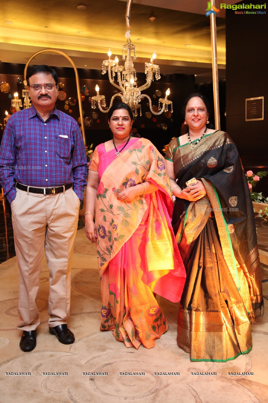 Silver Wedding Anniversary of Sobha & Sudhakar - Ring Ceremony of Bhargav & Sabitha at Park Hyatt