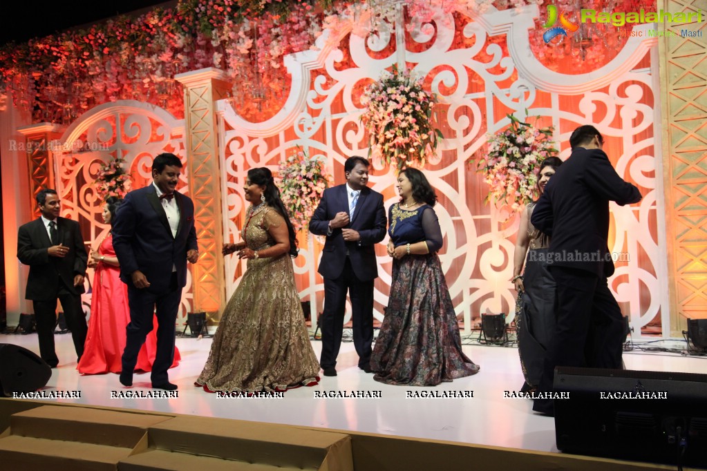 Silver Wedding Anniversary of Sobha & Sudhakar - Ring Ceremony of Bhargav & Sabitha at Park Hyatt