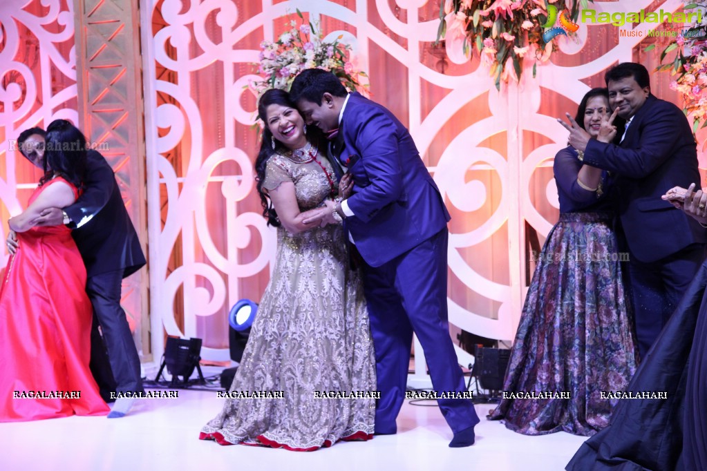 Silver Wedding Anniversary of Sobha & Sudhakar - Ring Ceremony of Bhargav & Sabitha at Park Hyatt