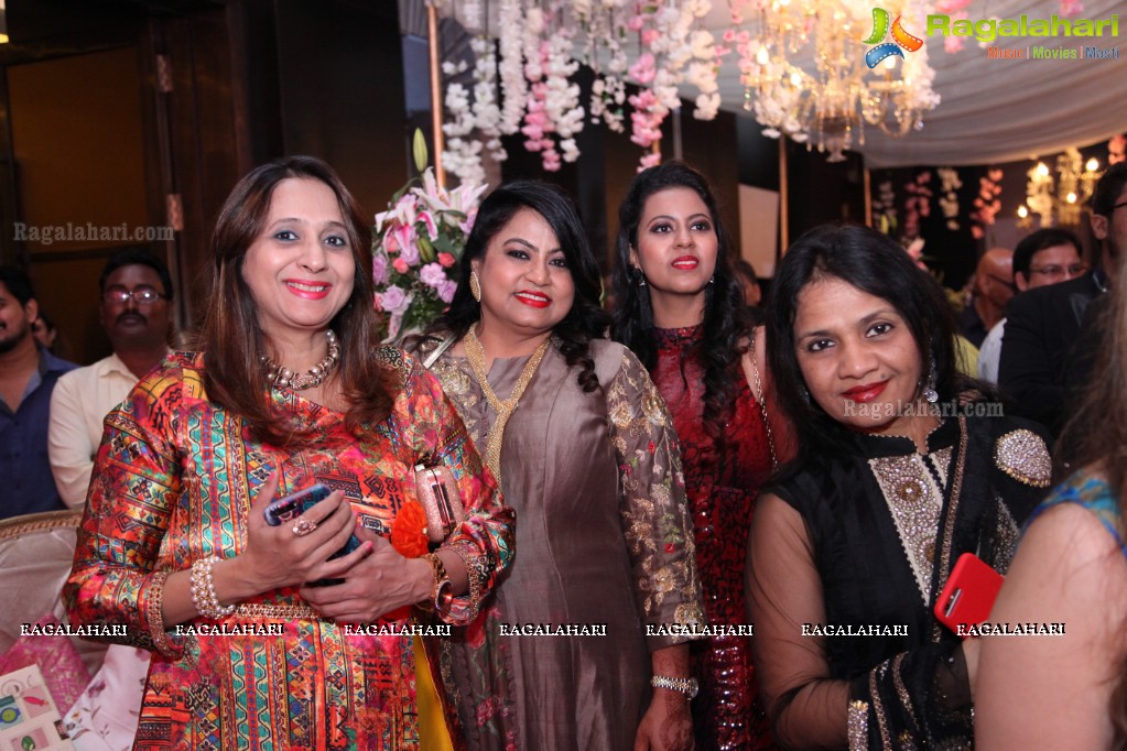 Silver Wedding Anniversary of Sobha & Sudhakar - Ring Ceremony of Bhargav & Sabitha at Park Hyatt