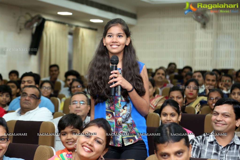 Interactive Session with Smriti Mandhana at KLN Prasad Auditorium, Red Hills