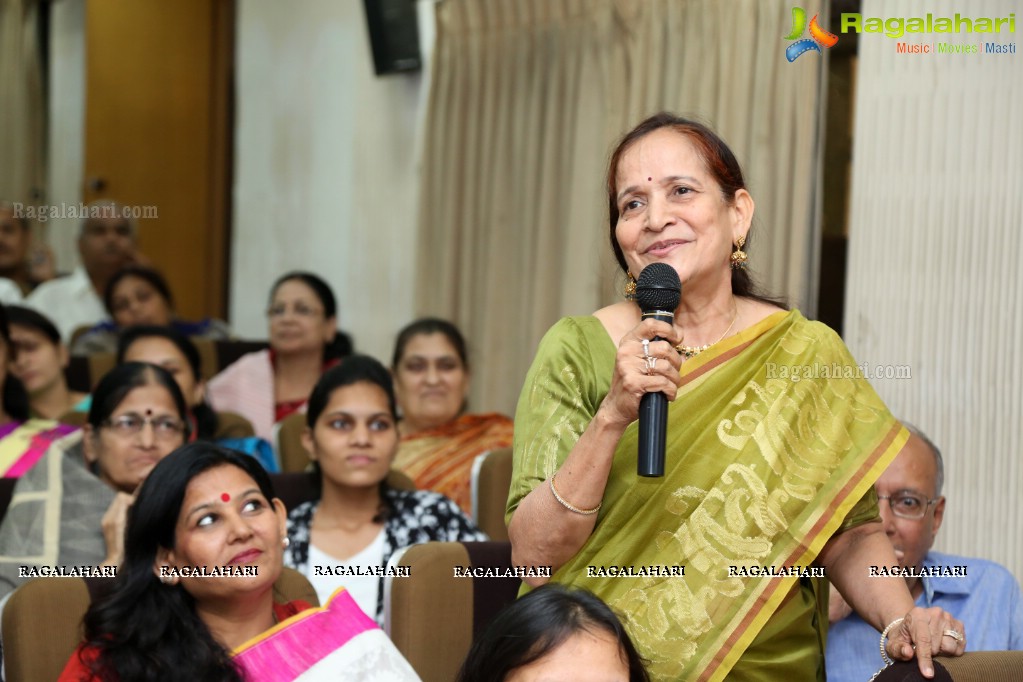 Interactive Session with Smriti Mandhana at KLN Prasad Auditorium, Red Hills