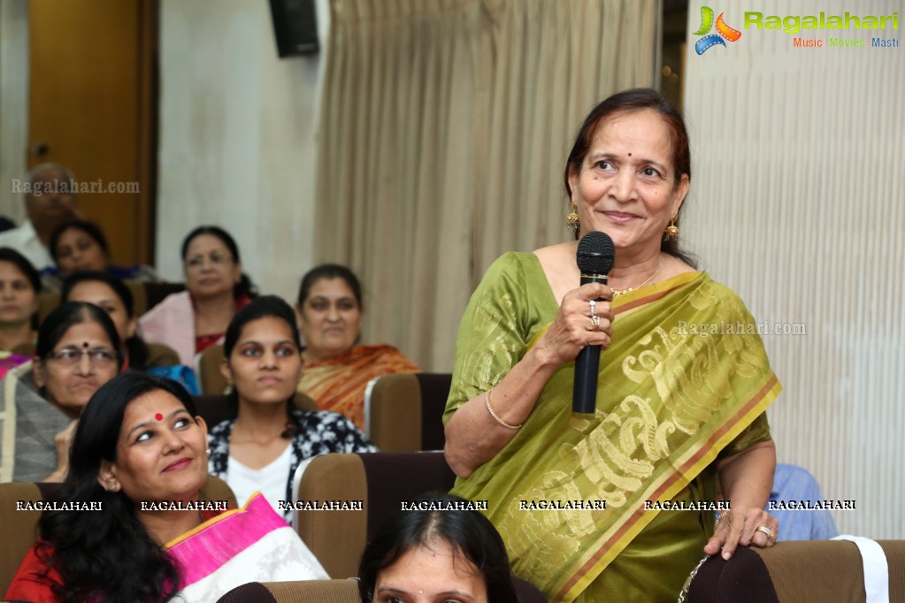 Interactive Session with Smriti Mandhana at KLN Prasad Auditorium, Red Hills