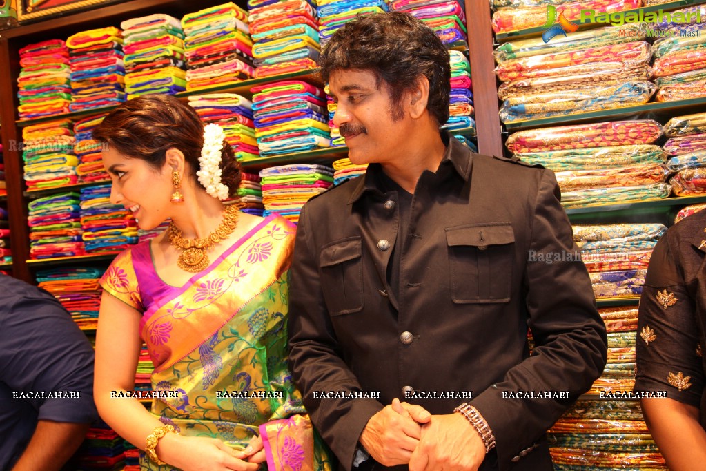 Akkineni Nagarjuna launches South India Shopping Mall at Madinaguda