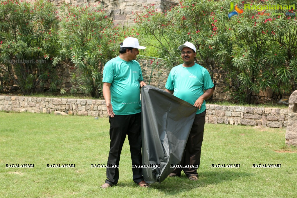 Amala Akkineni flags off Cleaning Program - Swachchata Hi Seva at Golconda Fort