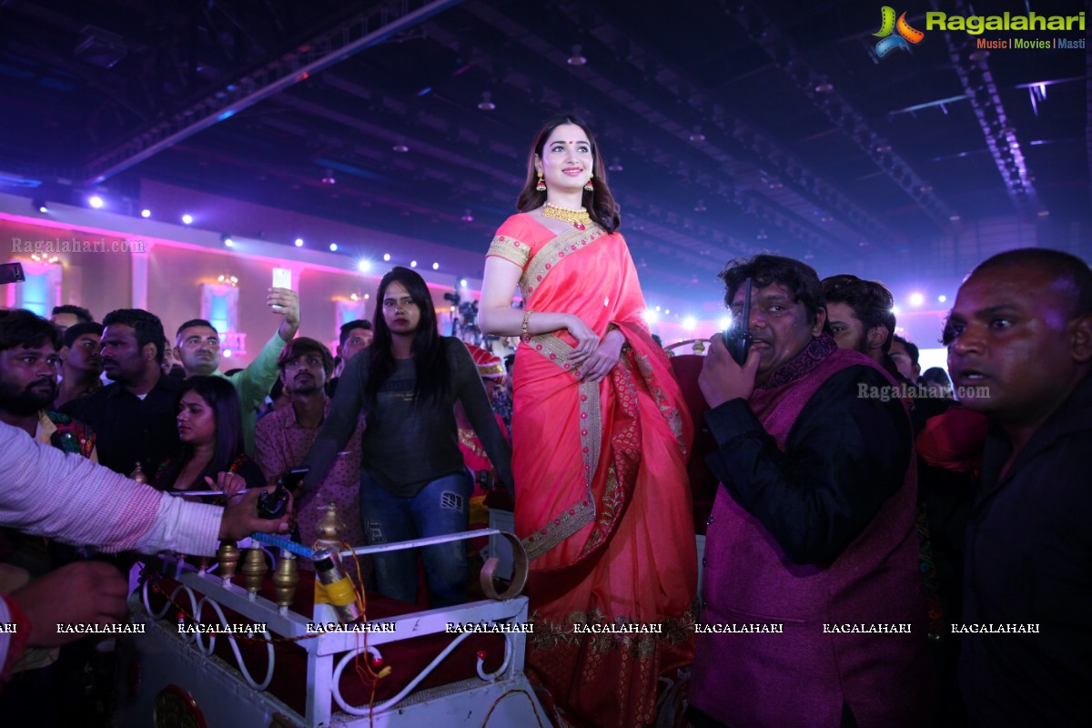 Tamannaah at Dildar Dandiya 2017 (Day 4) at Classic Convention Three, Shamshabad