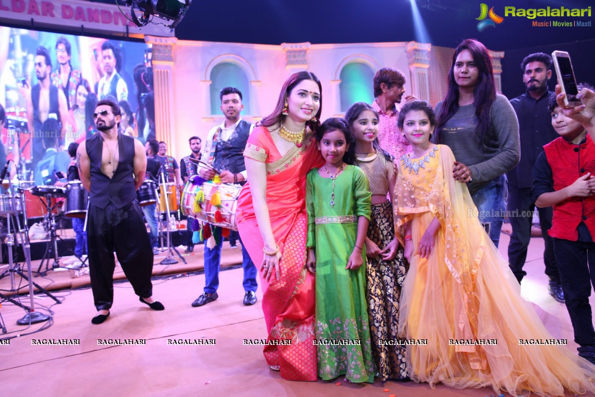 Tamannaah at Dildar Dandiya 2017 (Day 4) at Classic Convention Three, Shamshabad