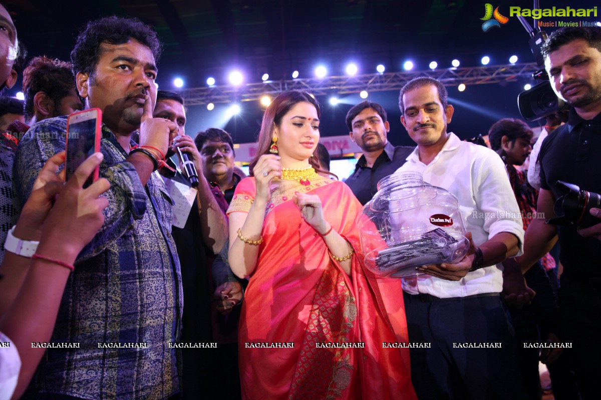 Tamannaah at Dildar Dandiya 2017 (Day 4) at Classic Convention Three, Shamshabad